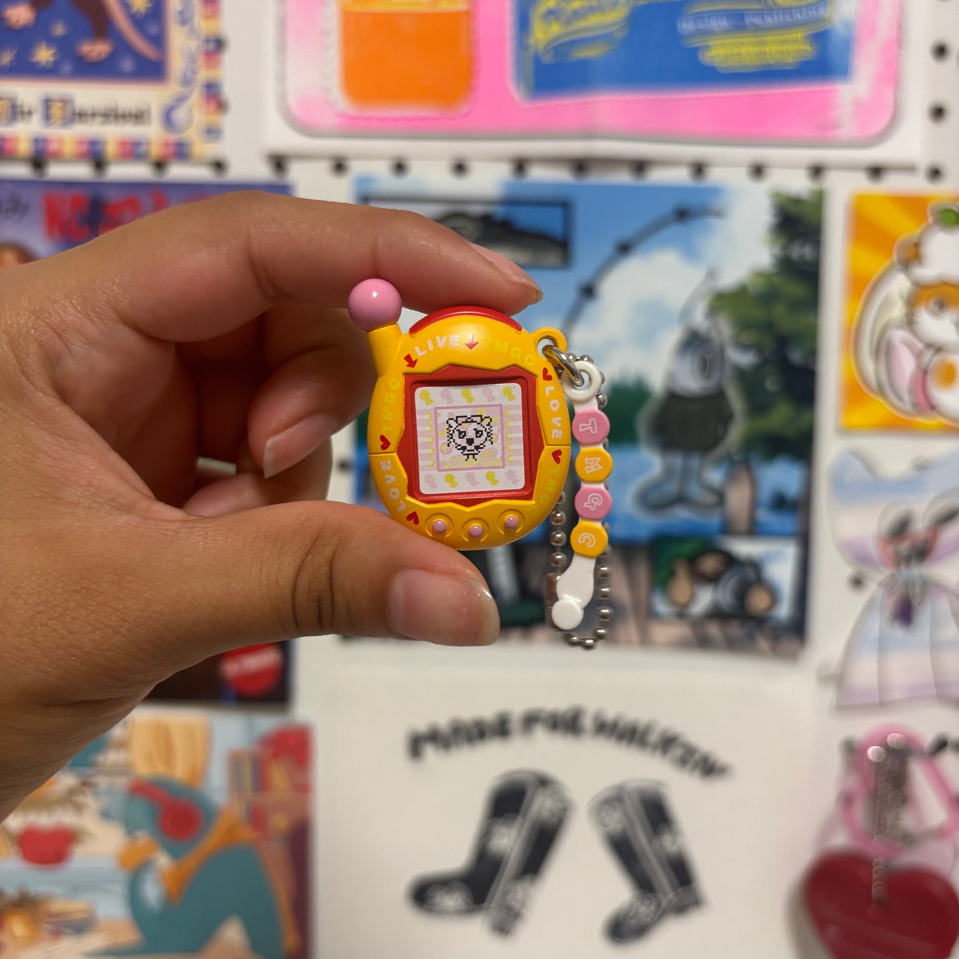 Orange Tamagotchi Gacha