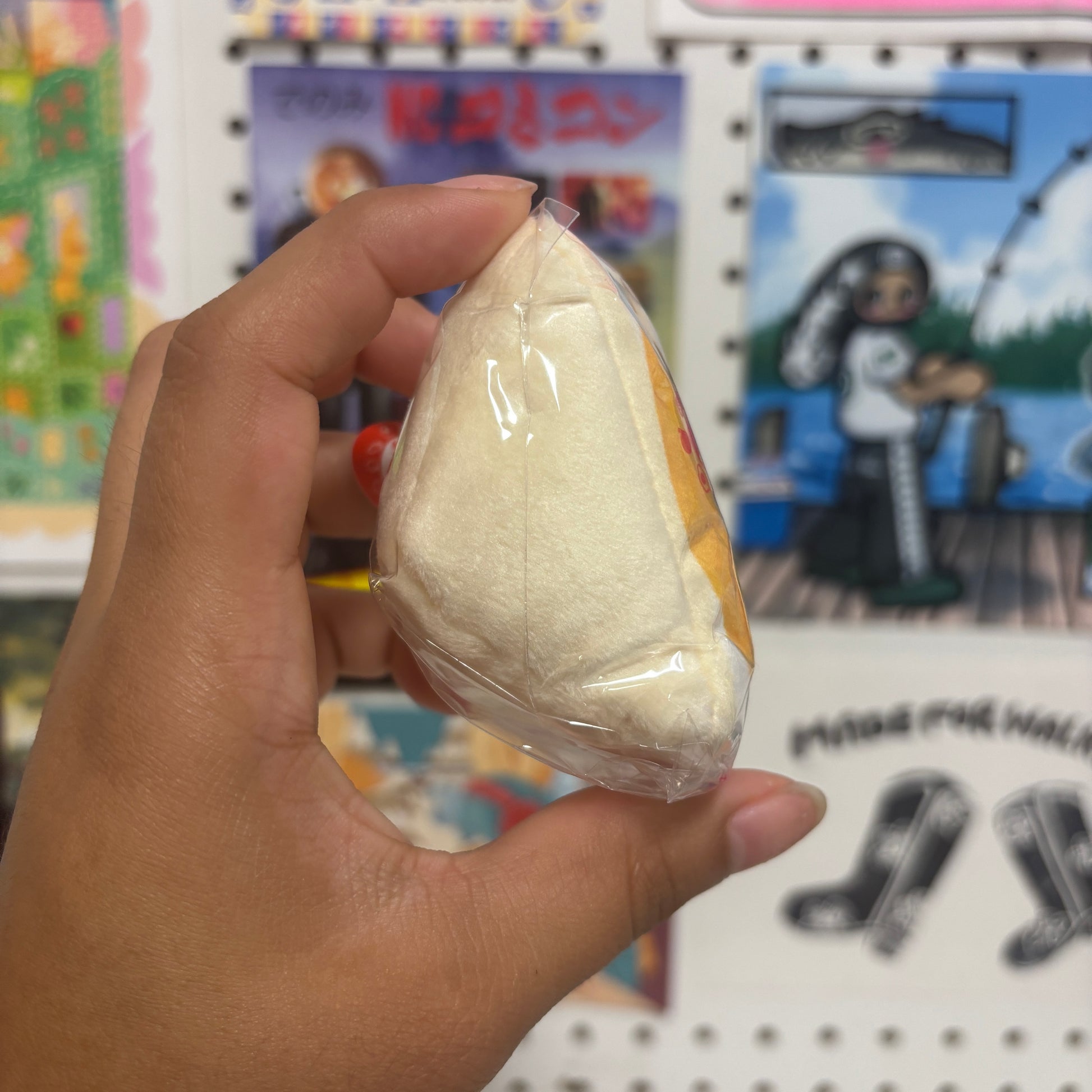 Mango Sandwich Plushie Keychain