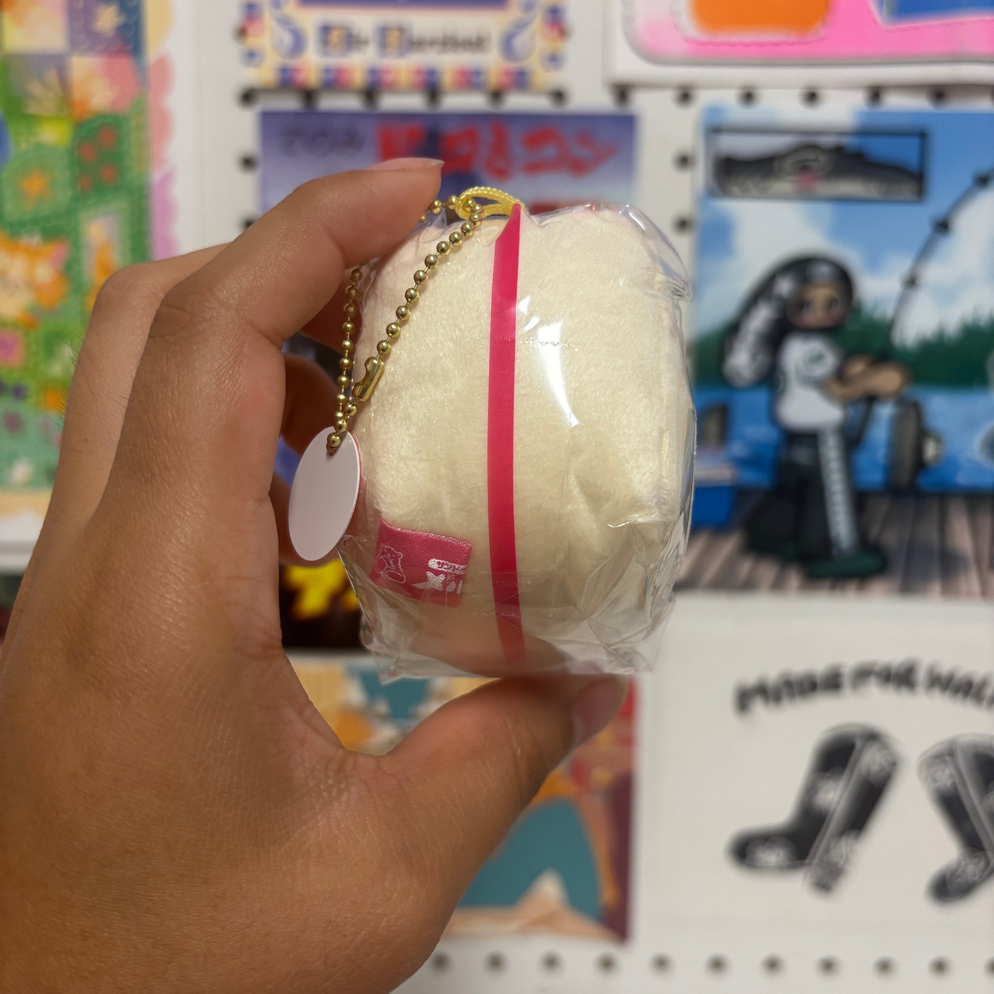Mango Sandwich Plushie Keychain