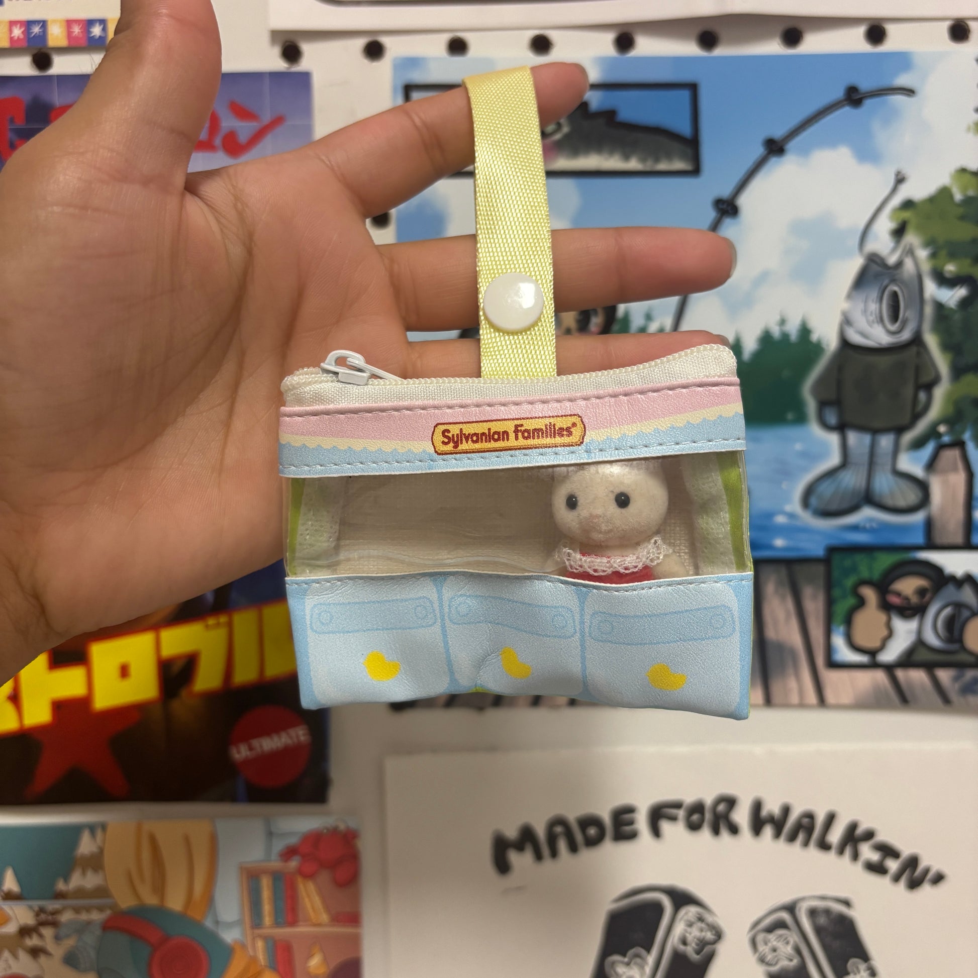 Sylvanian Baby Carrying Pouch v4