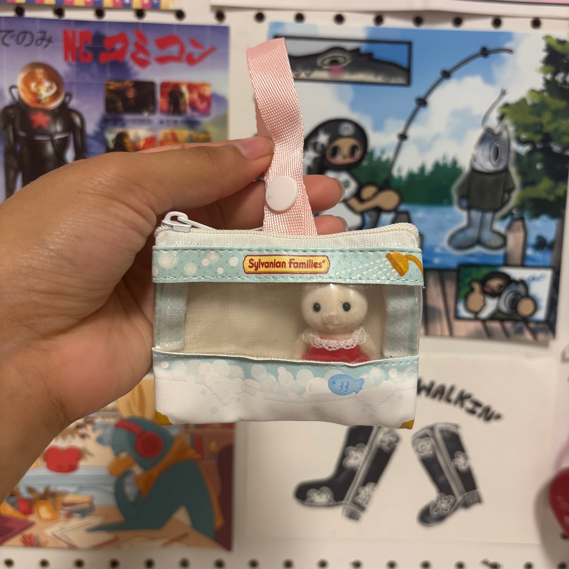 Sylvanian Baby Carrying Pouch v5