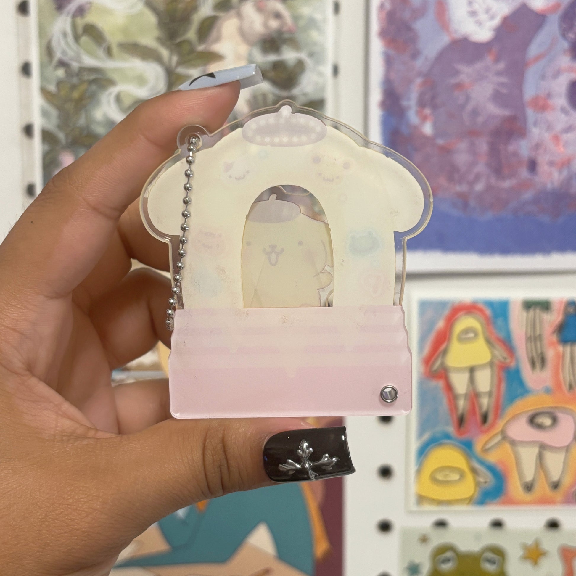 Pompompurin Acrylic Charm