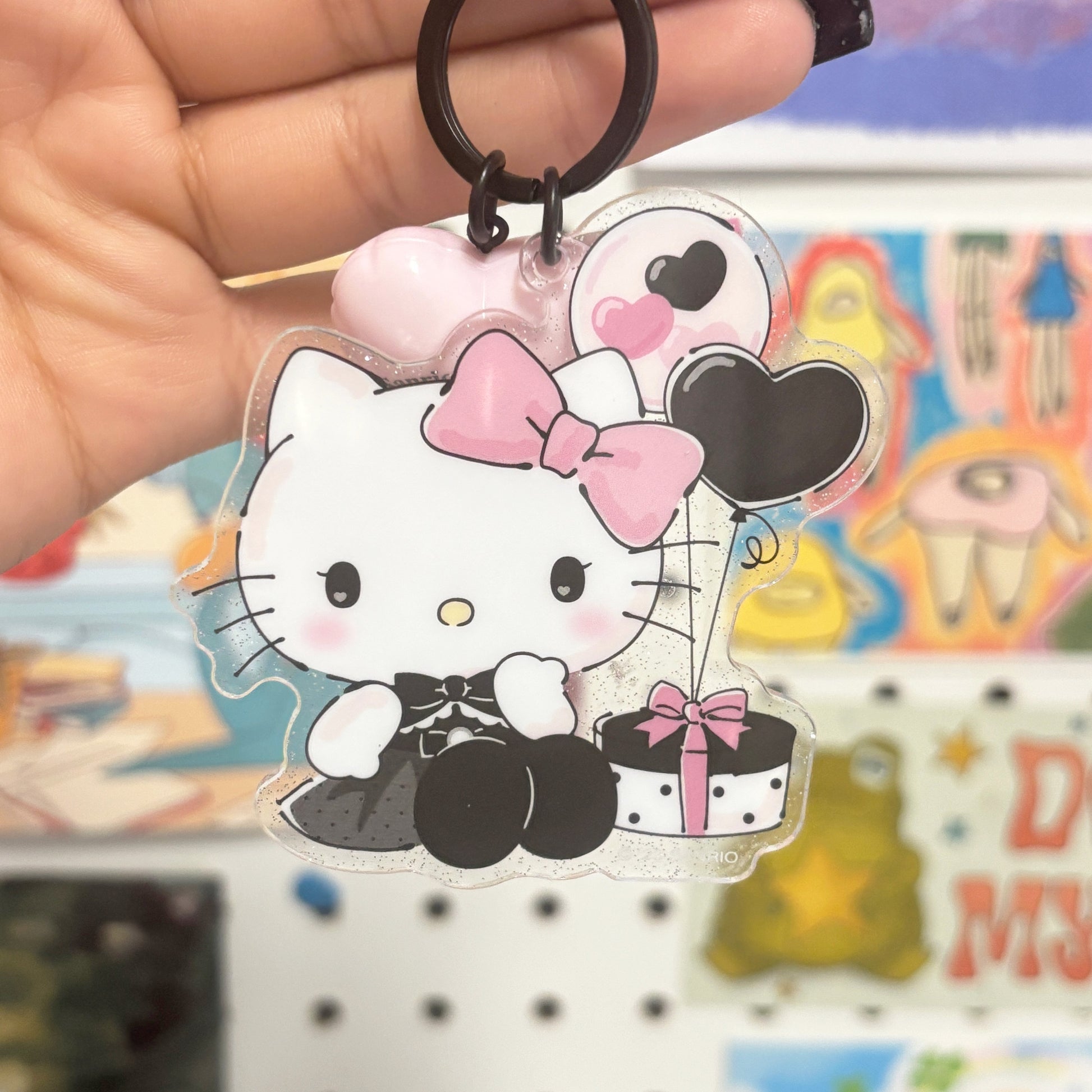 Hello Kitty Acrylic Charm