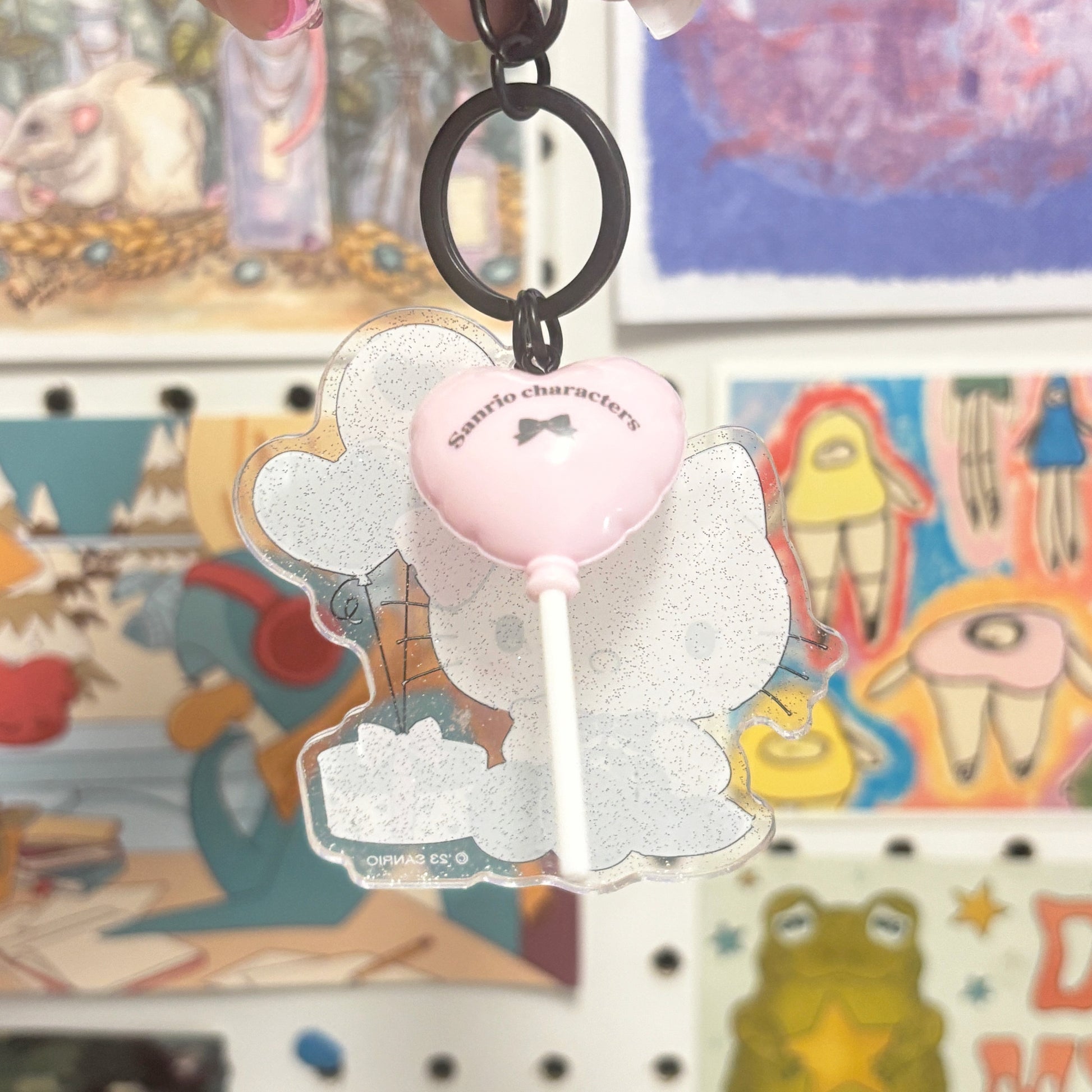 Hello Kitty Acrylic Charm
