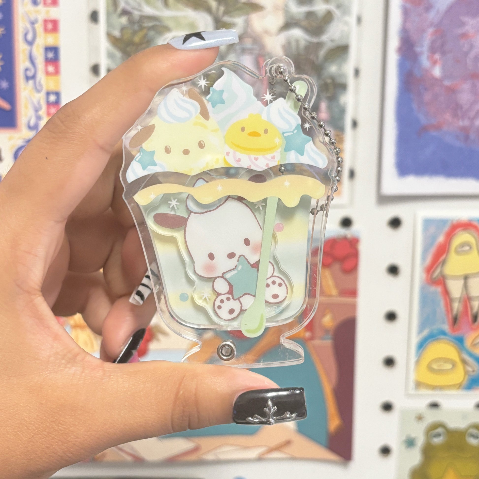 Pochacco Acrylic Charm
