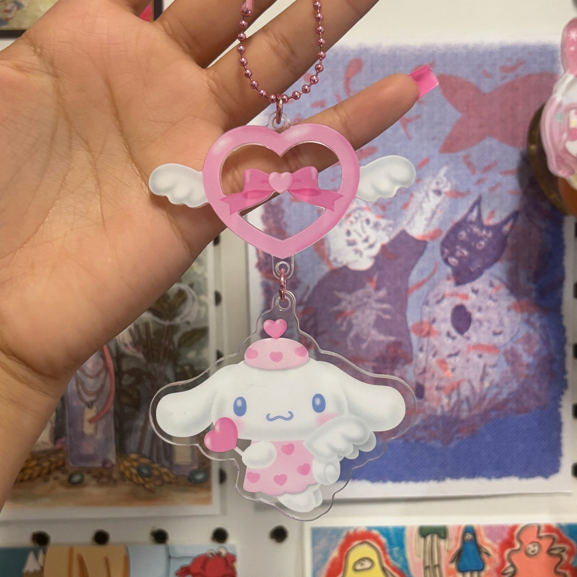 Cinnamoroll Acrylic Keychain