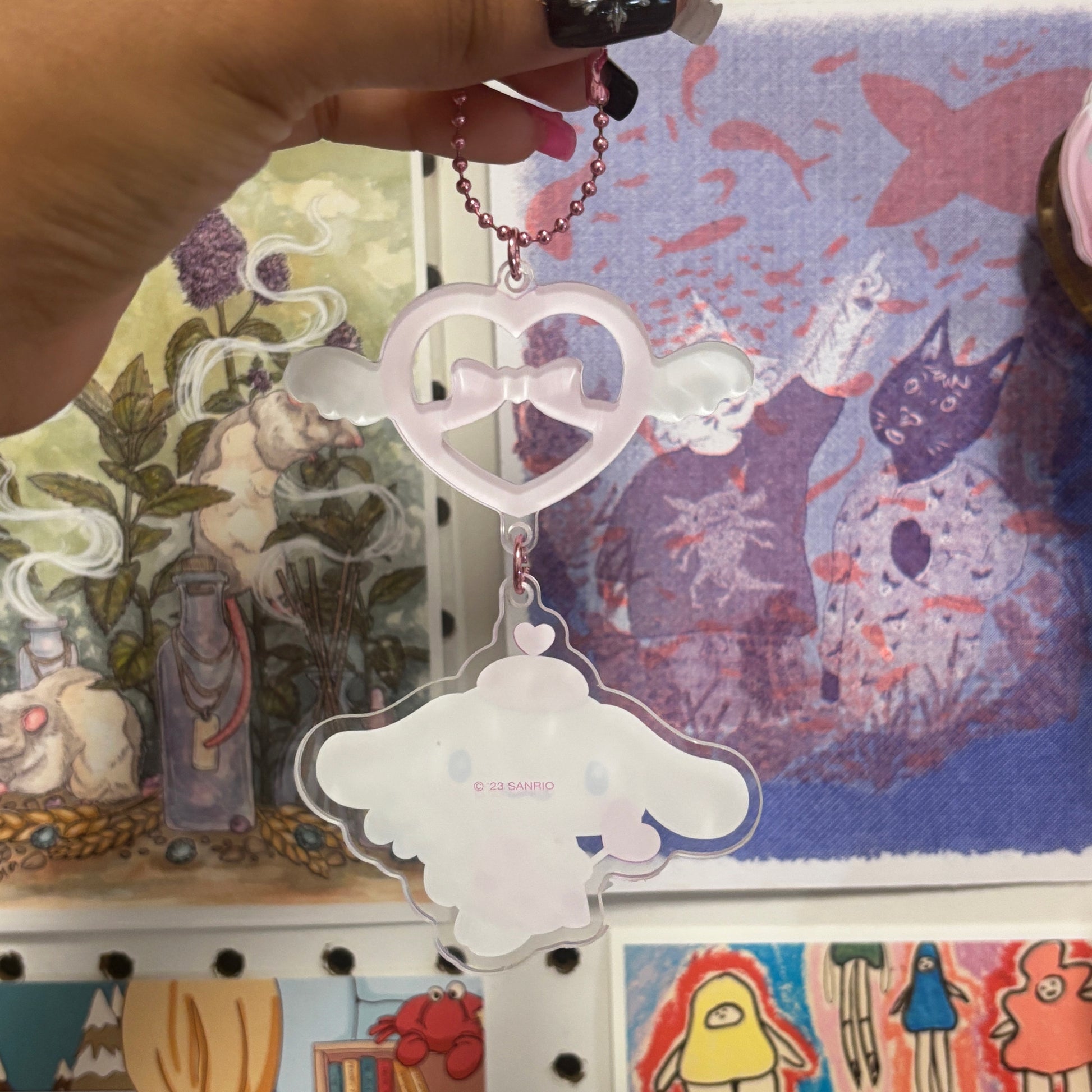 Cinnamoroll Acrylic Keychain
