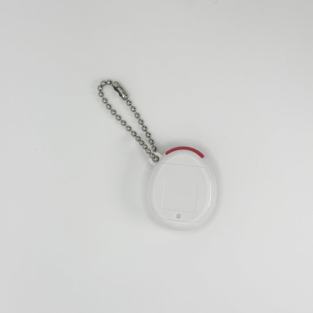 White Tamagotchi Gacha Keychain